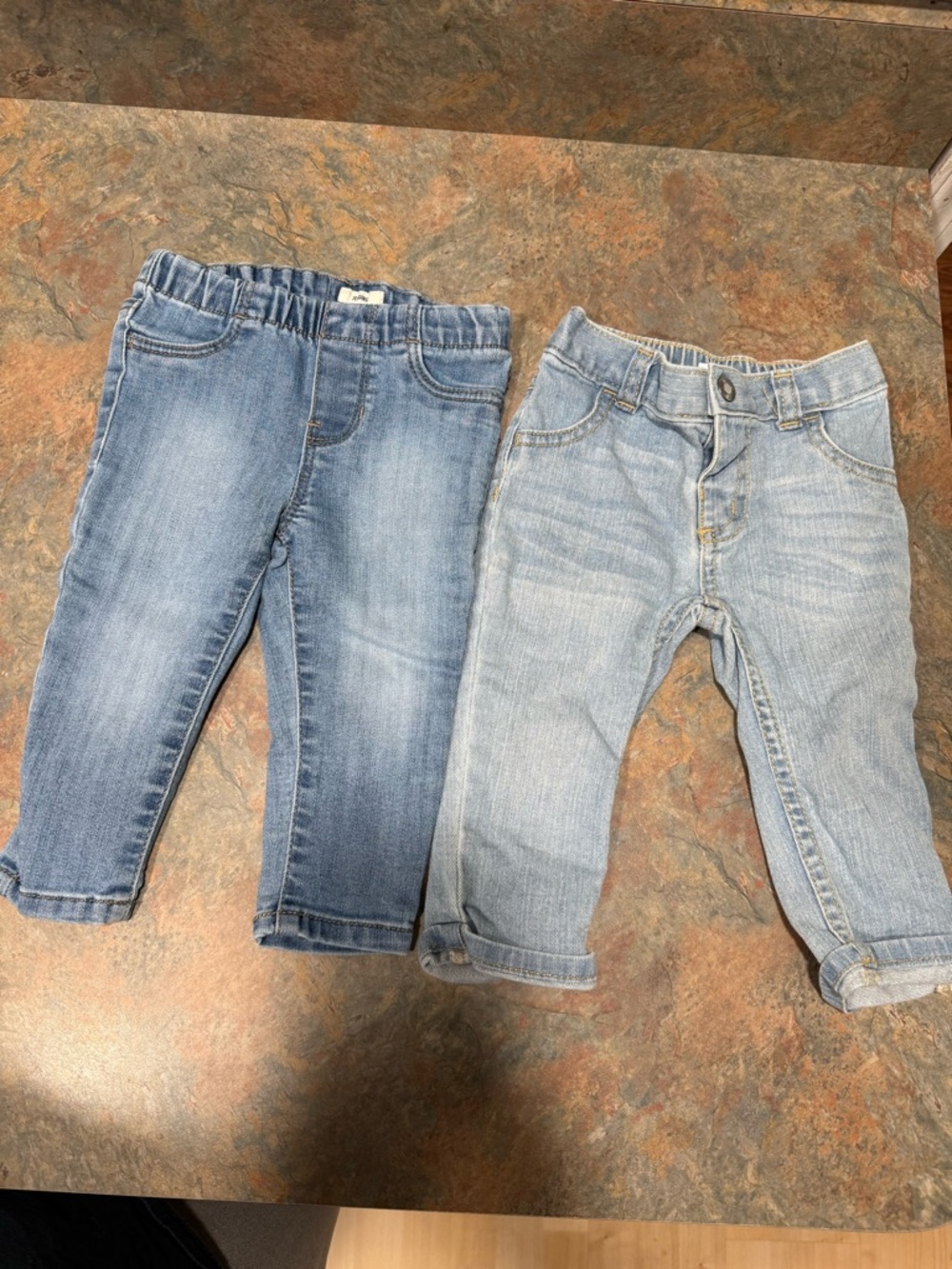 OshKosh B'gosh Baby Light Blue Denim Jeans Duo